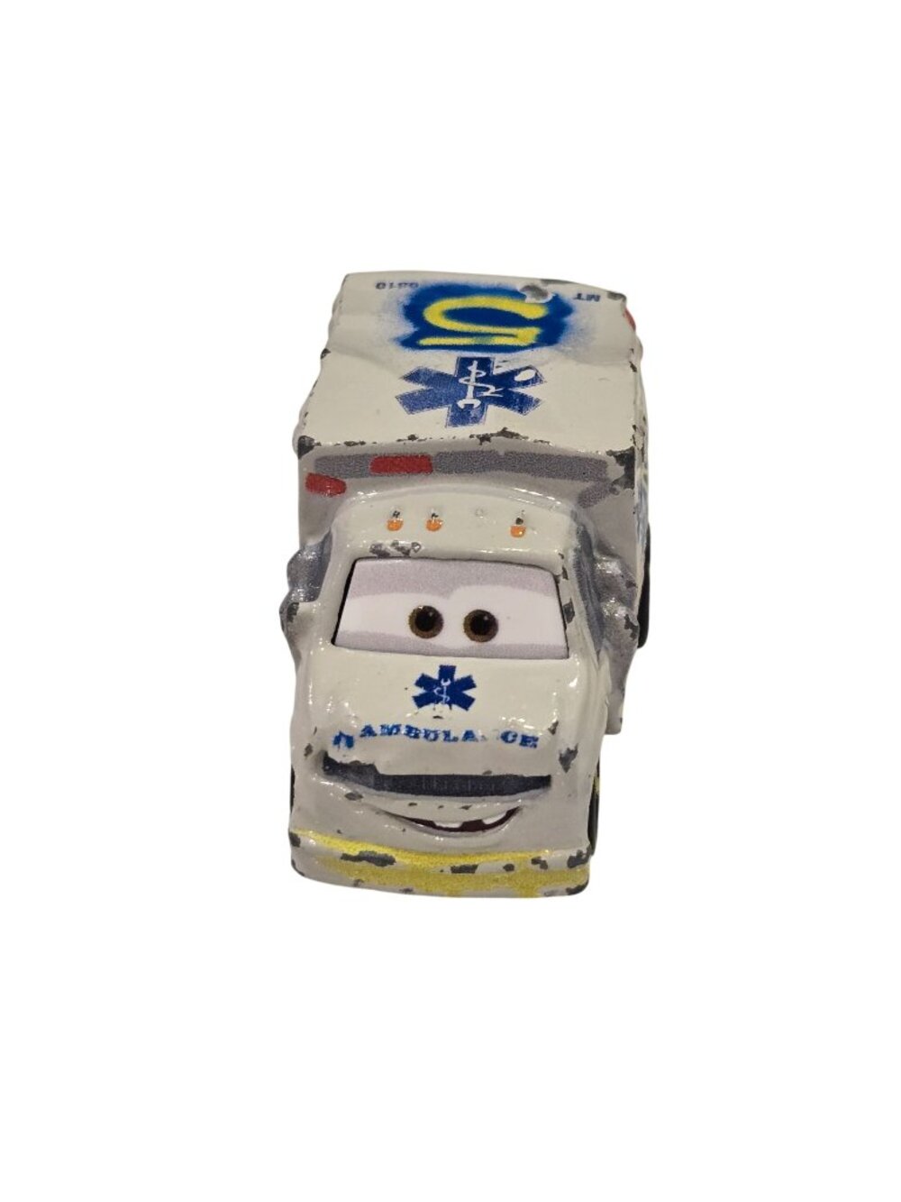 Disney Pixar Cars Mini Racer Dr. Damage Die Cast Thunder Hollow Demolition Derby